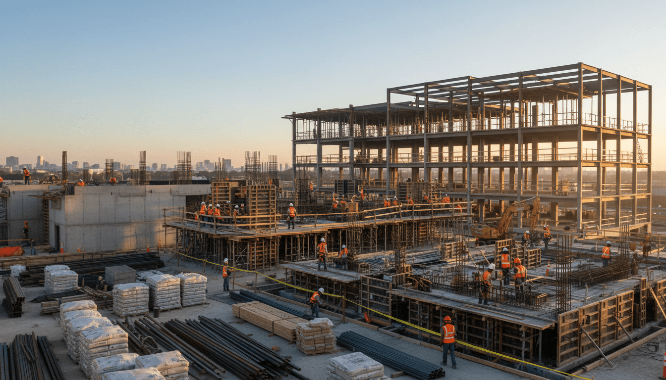 Youny Ltd team on active construction project